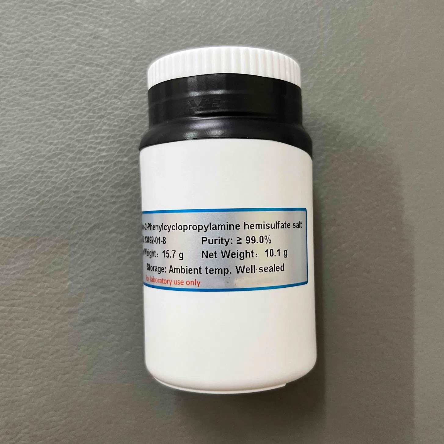 Hochwertiges Tranylcypromin-Hemisulfat C9h11n• 1/2h2so4 CAS: 13492